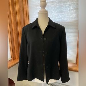 Vintage Emanuel Ungaro classic black blazer